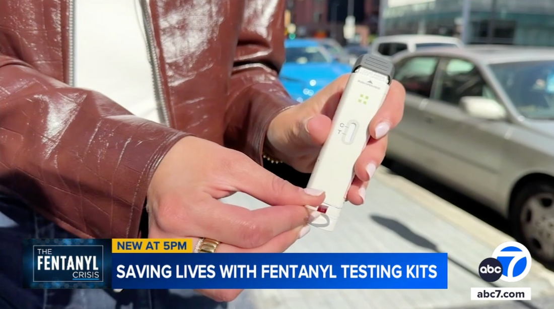 Fentanyl testing device touted as life-saving...
