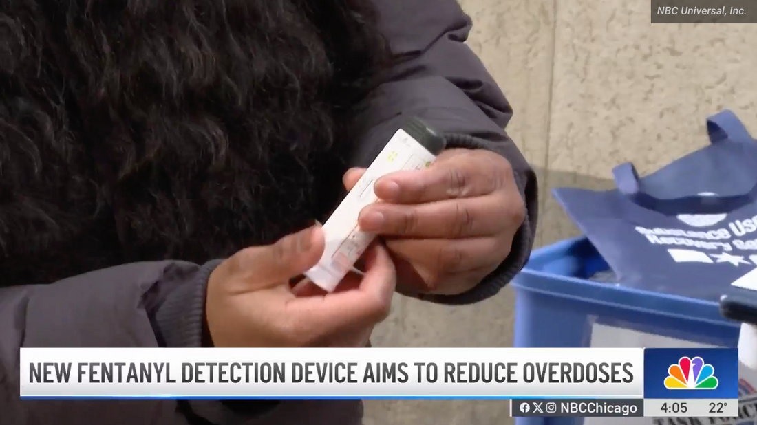 Outreach workers distribute new fentanyl detection devices in Chicago neighborhoods