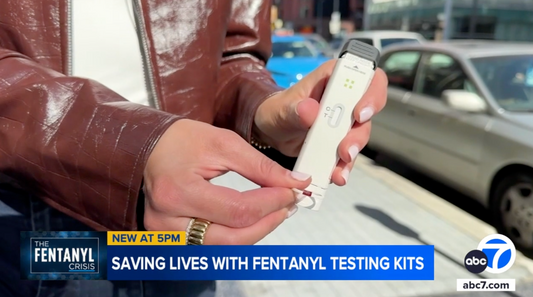 Fentanyl testing device touted as life-saving while small enough to fit in pocket